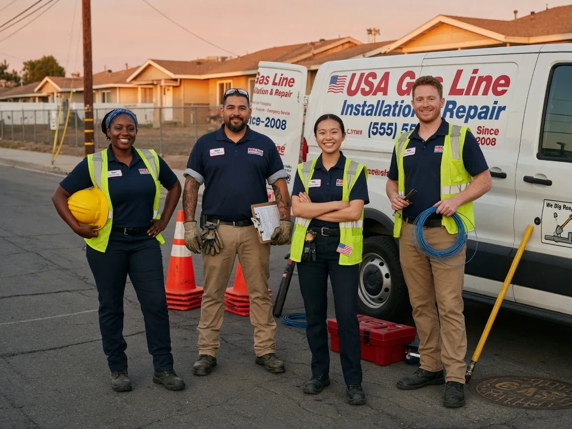 Gas Line Installation company in Santa, ID